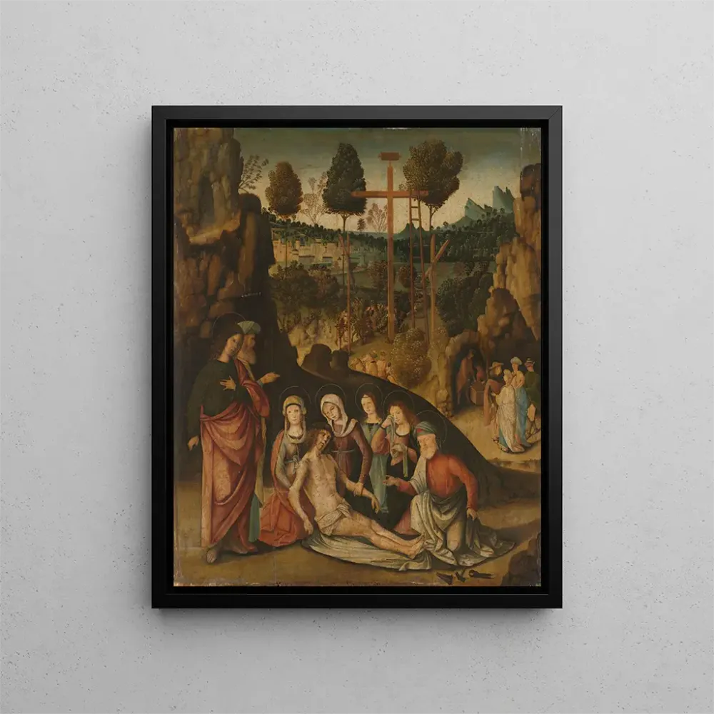 Gemälde Lamentation du Christ - Bernardino di Bosio Zaganelli | Kunstdruck