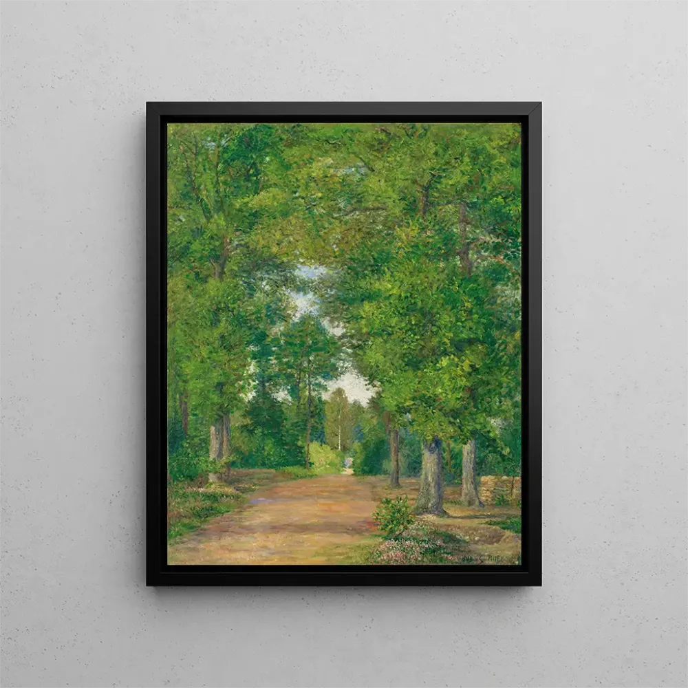 Gemälde Landschaft des Forts - Albert Dubois-Pillet | Kunstdruck