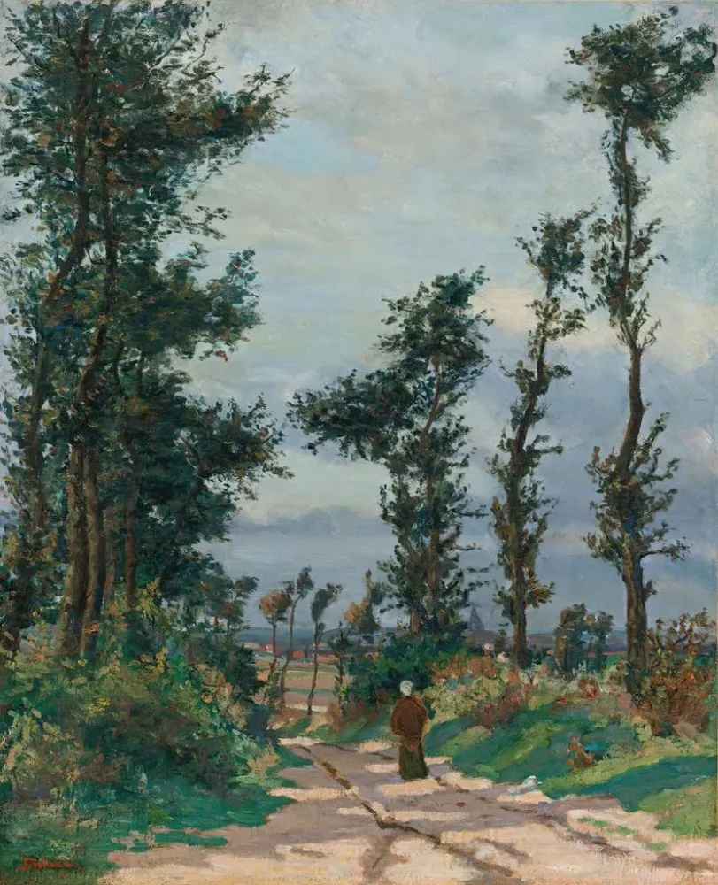 Gemälde Landschaft Île de France - Armand Guillaumin
