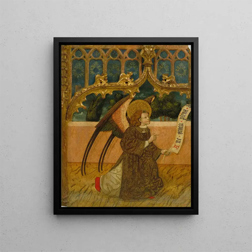 Gemälde L'Archange Gabriel d'une Annonciation - Anonym | Kunstdruck