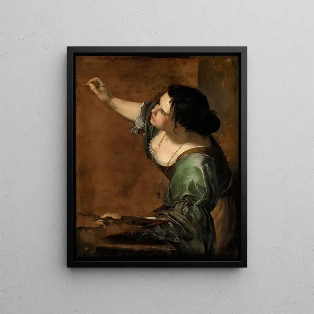 Gemälde L'Autoportrait comme allégorie de la peinture - Artemisia Gentileschi | Kunstdruck