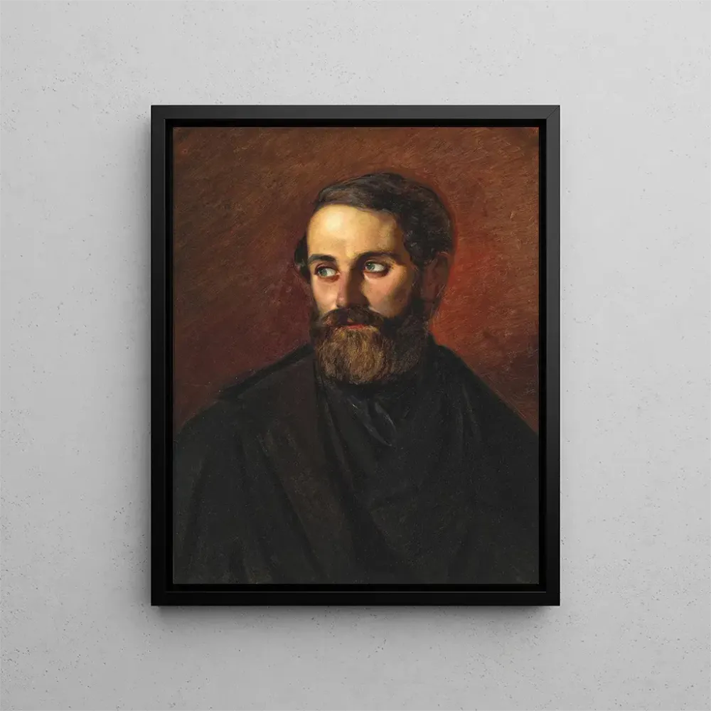 Gemälde L'autoportrait de l'artiste - Anders Lunde | Kunstdruck