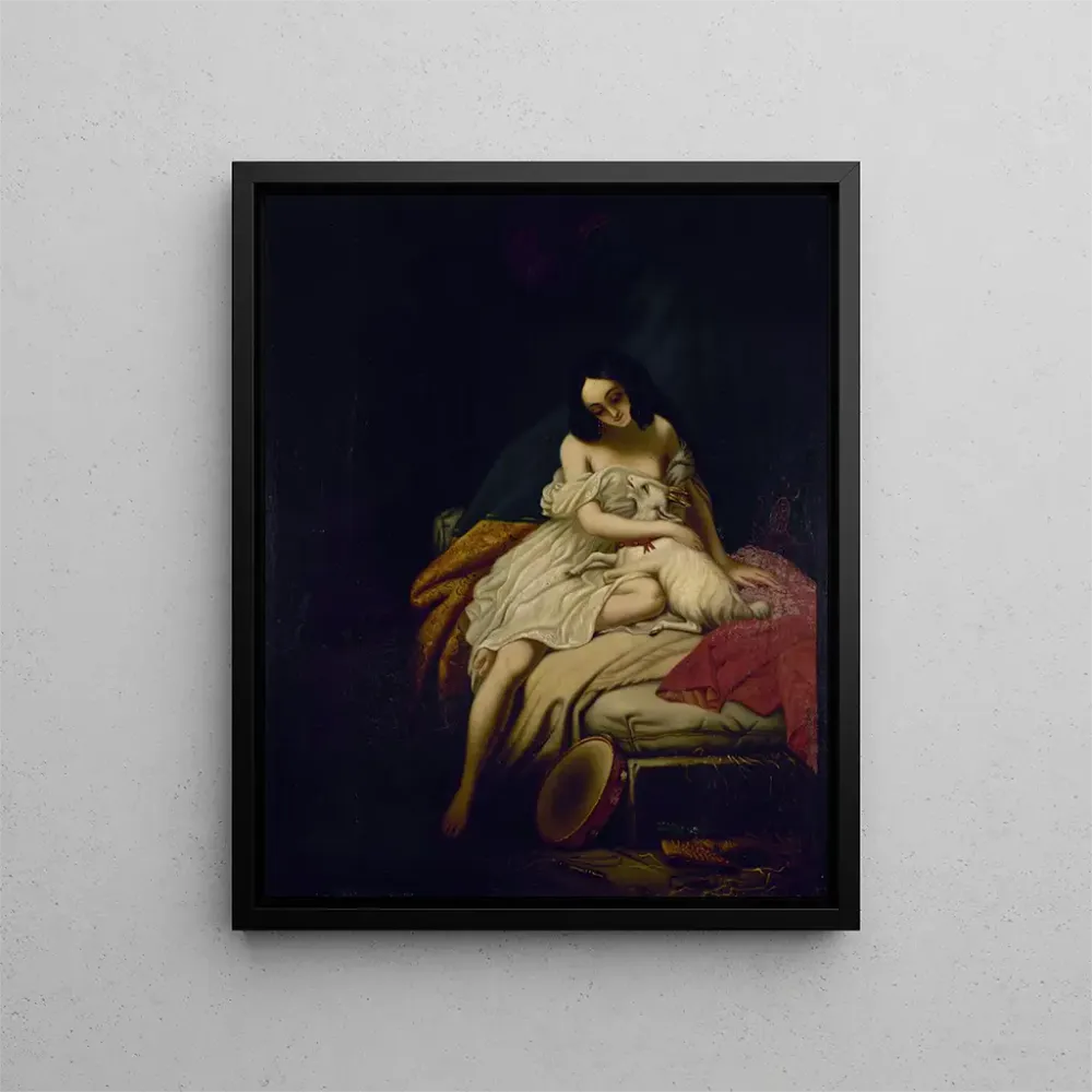 Gemälde L'Esmeralda und diese Nacht - Anonym | Kunstdruck