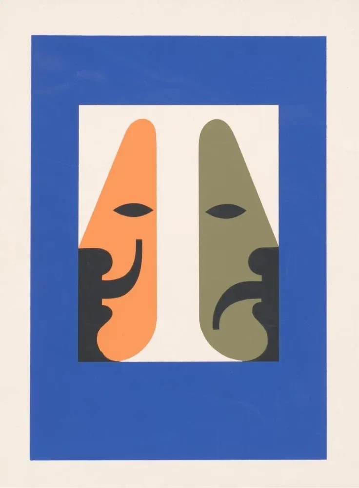 Gemälde L'esprit des lebendigen Theaters - Amos H. Brubaker | Kunstdruck