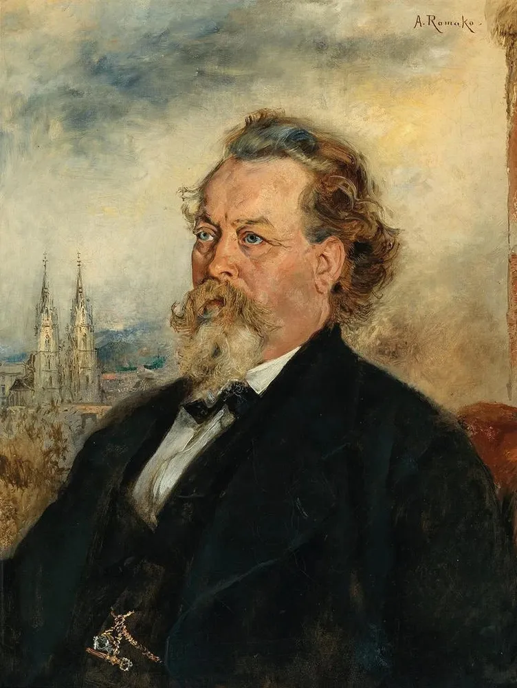 Gemälde Livres de portraits de Wilhelm - Anton Romako | Kunstdruck