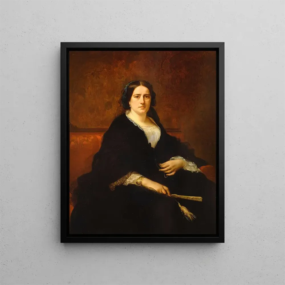 Gemälde Élodie Martin Balsan - Alexandre Cabanel | Kunstdruck