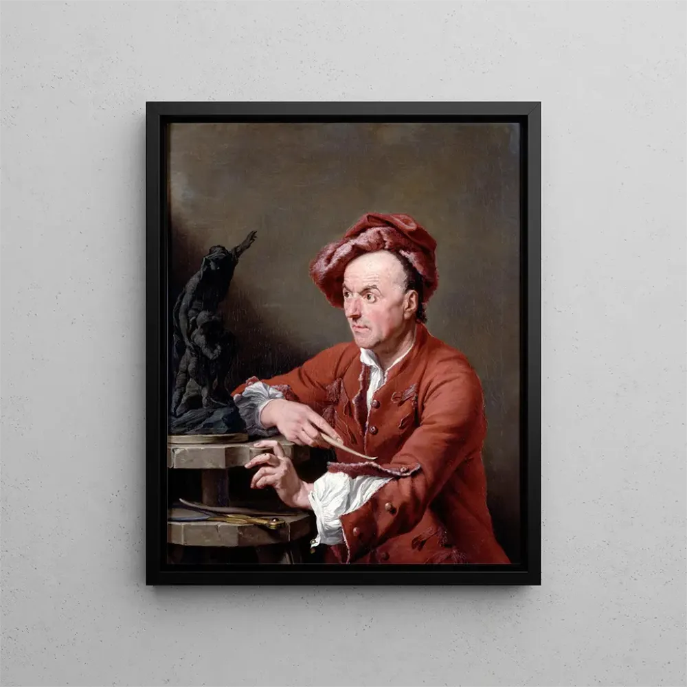 Gemälde Louis François Roubiliac - Andrea Soldi | Kunstdruck