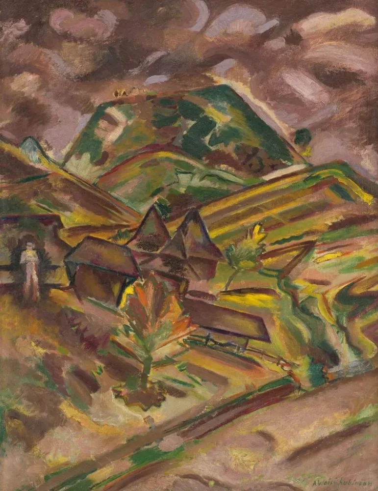 Gemälde De Luna - Arnold Peter Weisz-Kubínč | Kunstdruck