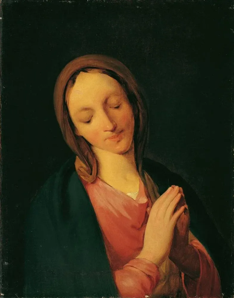 Gemälde Madone - August von Pettenkofen | Kunstdruck