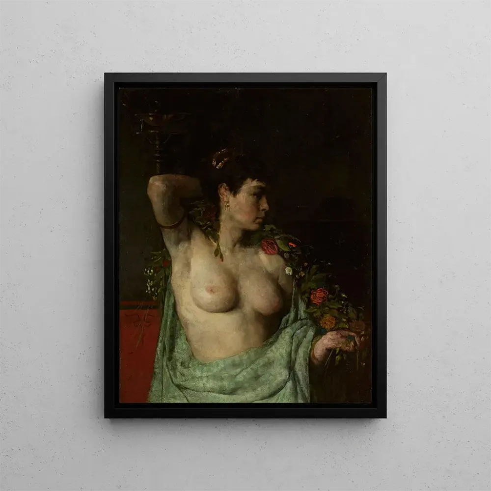 Gemälde Maenad, halb nackt Frau - Henryk Pitkowski | Kunstdruck