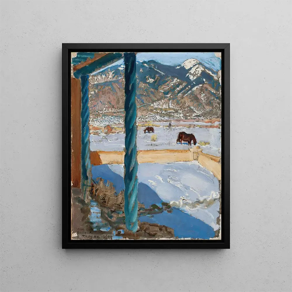 Gemälde Maison Taos au soleil - Akseli Gallen-Kallela | Kunstdruck