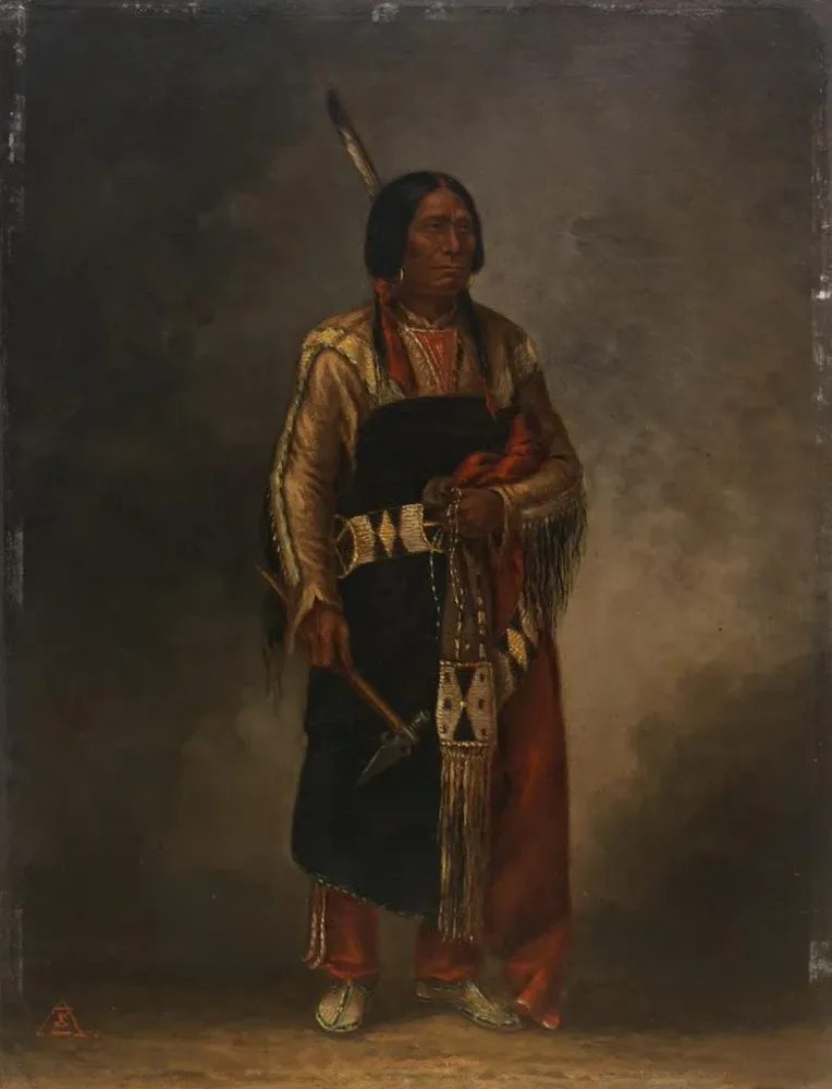Gemälde Makpheahluta Nuage Rouge - Antonio Zeno Shindler