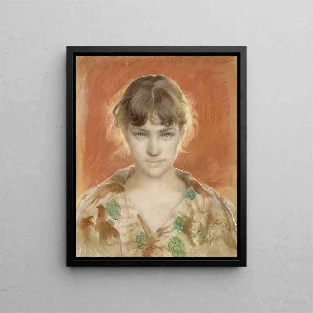 Gemälde Mannequin parisien en robe de chambre - Albert Edelfelt | Kunstdruck