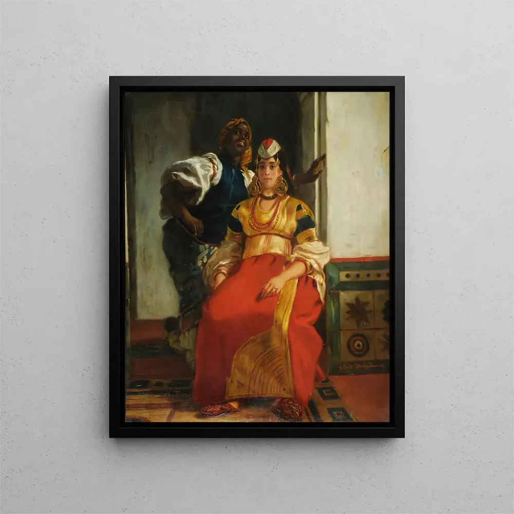 Gemälde Marie jüdisch Marokko - Alfred Dehodencq | Kunstdruck