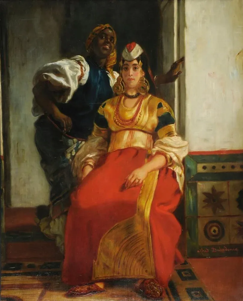 Gemälde Marie jüdisch Marokko - Alfred Dehodencq | Kunstdruck