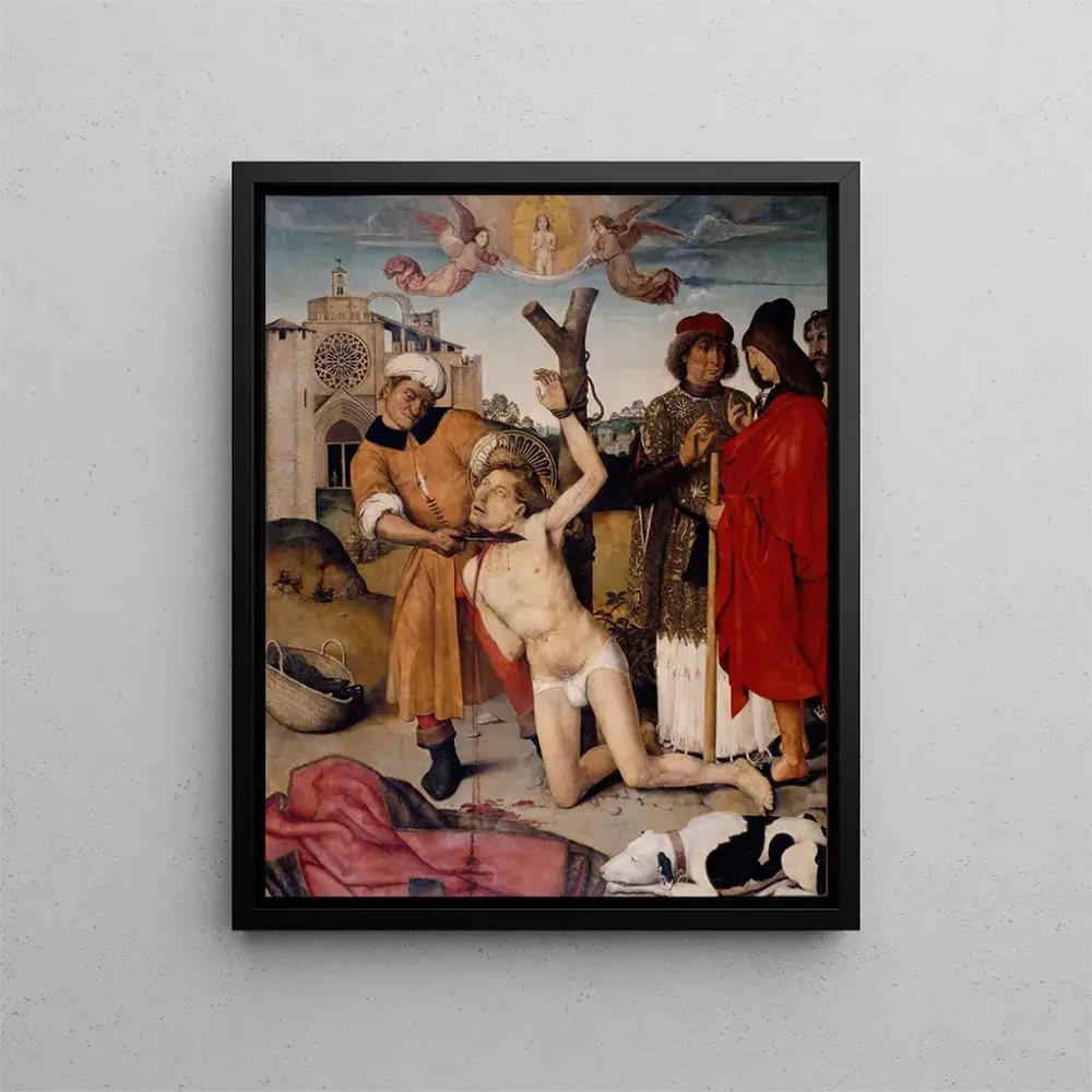 Gemälde Martyre von Saint Cucufa - Ayne Bru | Kunstdruck