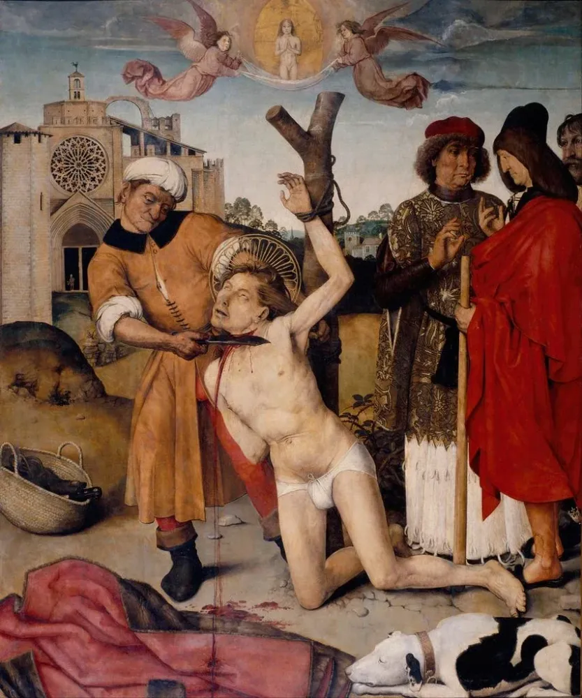 Gemälde Martyre von Saint Cucufa - Ayne Bru | Kunstdruck