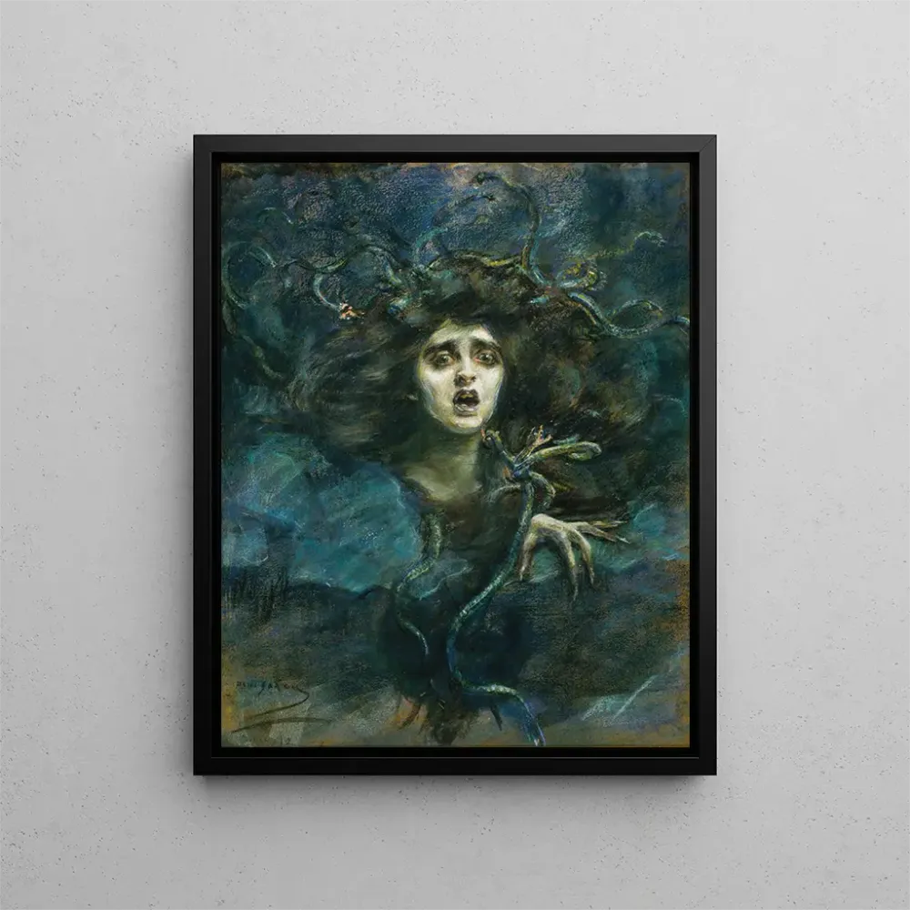 Gemälde Medusa Laura Dreyfus Barney - Alice Pike Barney | Kunstdruck