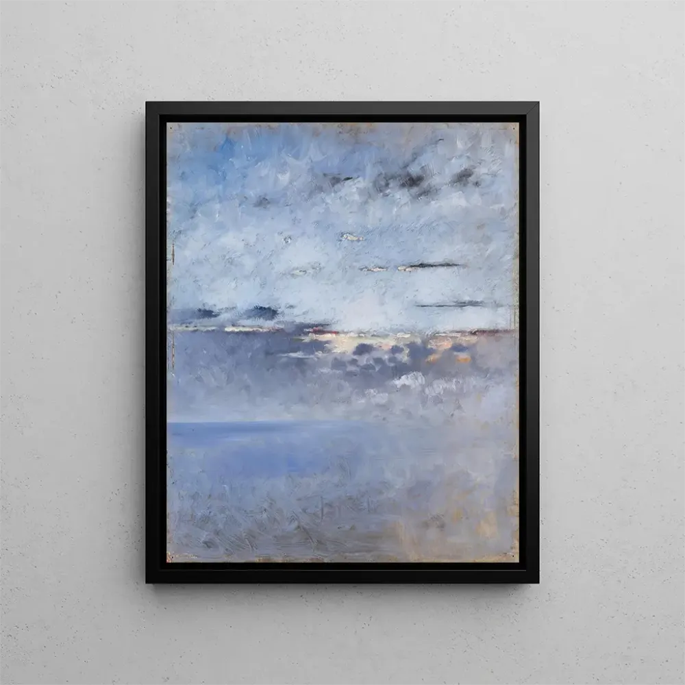 Gemälde Meer und Wolken - August Hagborg | Kunstdruck