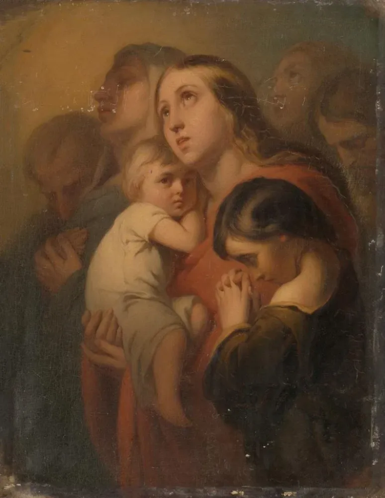 Gemälde Möge dein Reich kommen - Antonie F. Zürcher | Kunstdruck