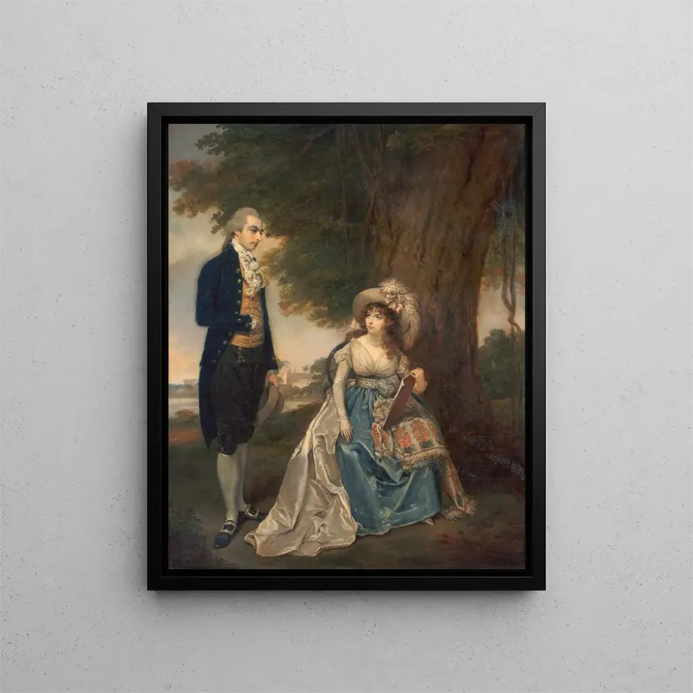 Gemälde M. et Mme Fraser - Arthur William Devis | Kunstdruck