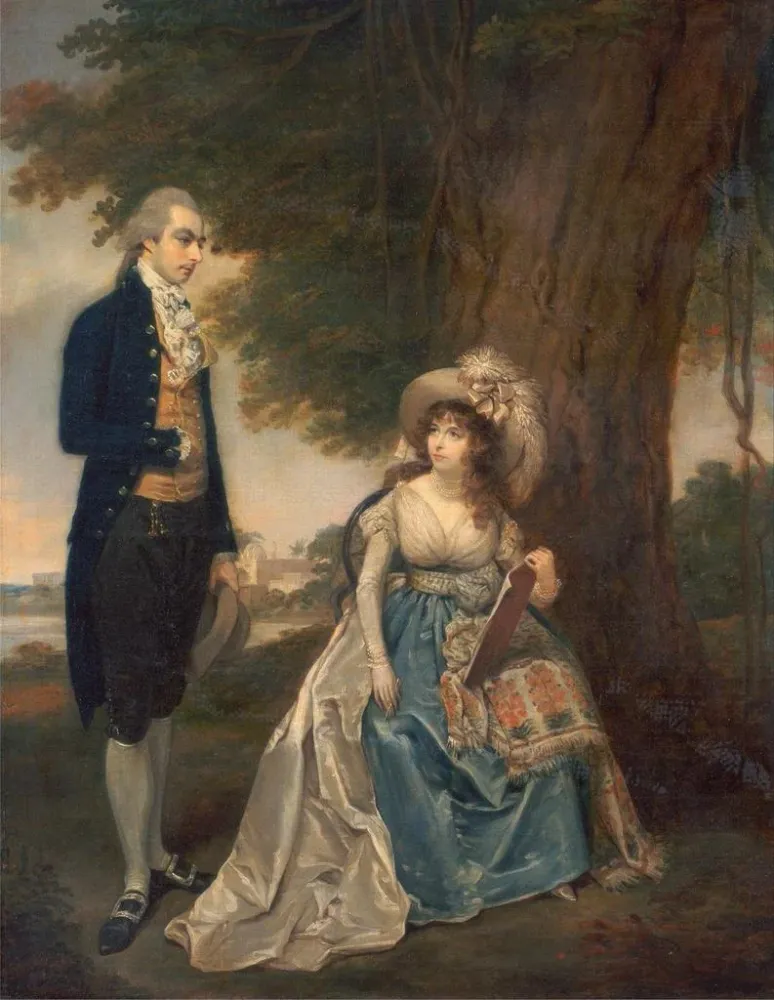 Gemälde M. et Mme Fraser - Arthur William Devis | Kunstdruck