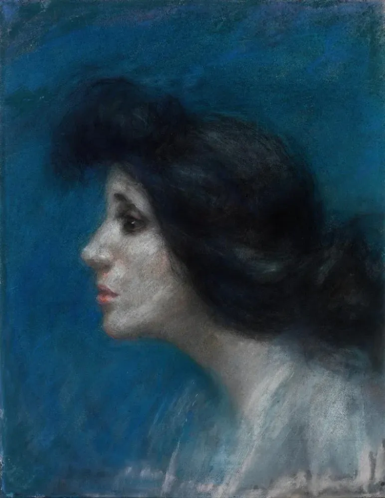 Gemälde Mme Patrick Campbell - Alice Pike Barney | Kunstdruck