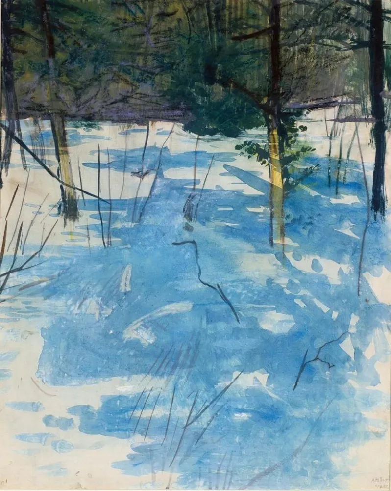 Gemälde Monadnock im Winter - Abbott Handerson Thayer | Kunstdruck