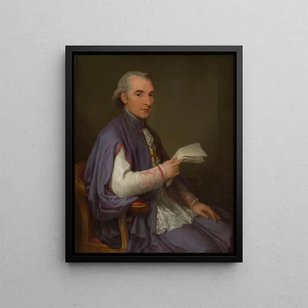 Gemälde Monseigneur Giuseppe Spina 1756-1828 - Angelica Kauffman | Kunstdruck