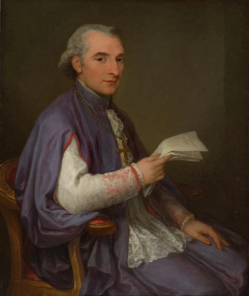 Gemälde Monseigneur Giuseppe Spina 1756-1828 - Angelica Kauffman | Kunstdruck
