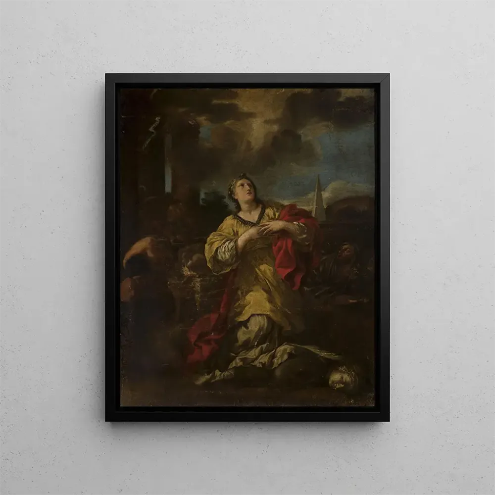 Gemälde Märtyrer des heiligen Martin - Anonym | Kunstdruck