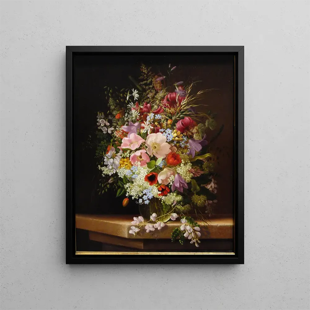 Gemälde Natur stillleben mit Blumen - Adelheid Dietrich | Kunstdruck