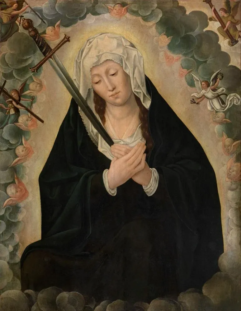 Gemälde Notre-Dame des Douleurs - Anonym | Kunstdruck