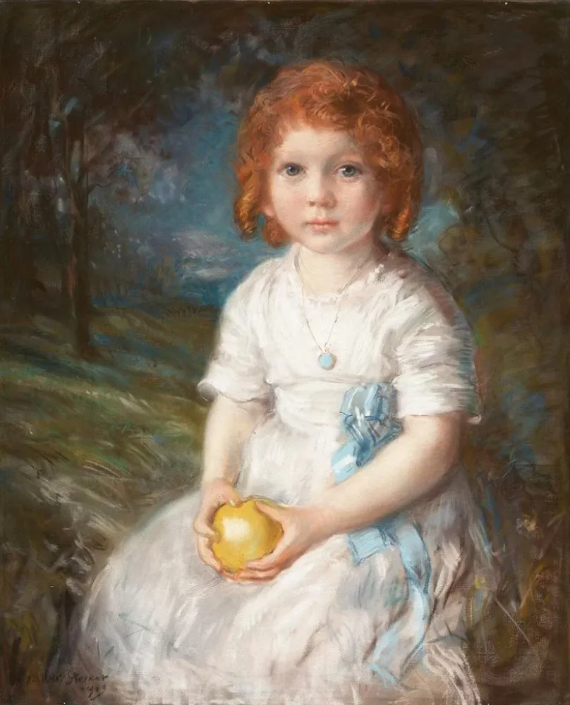 Gemälde Olivia - Albert Sterner | Kunstdruck