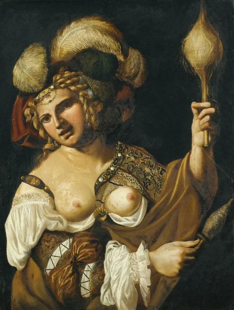 Gemälde Omphale - Angelo Caroselli | Kunstdruck