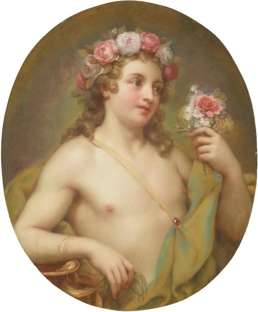 Gemälde Plaisir - Anton Raphaël Mengs | Kunstdruck