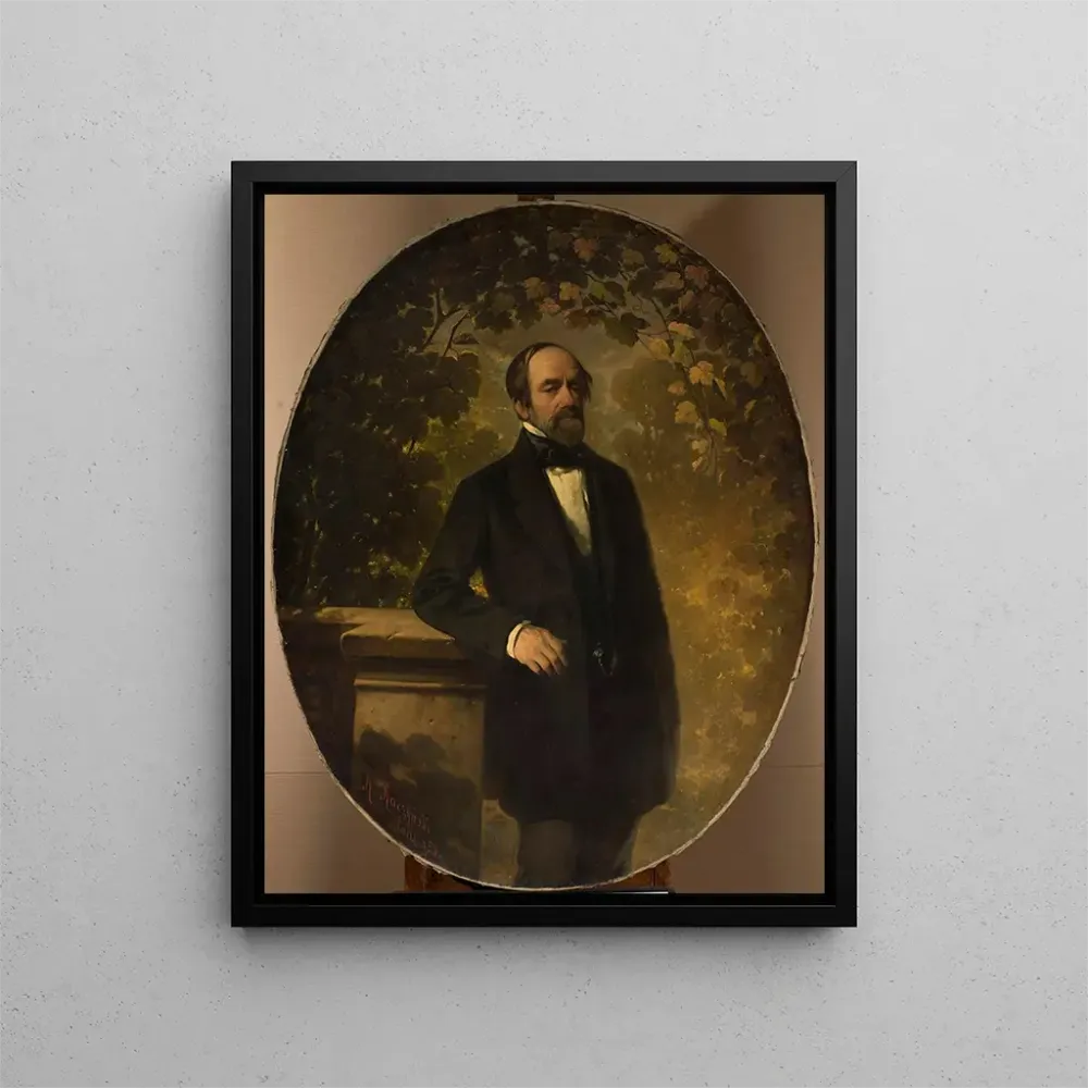 Gemälde Portrait de Bohdan Zaleski - Aleksander Raczyński | Kunstdruck
