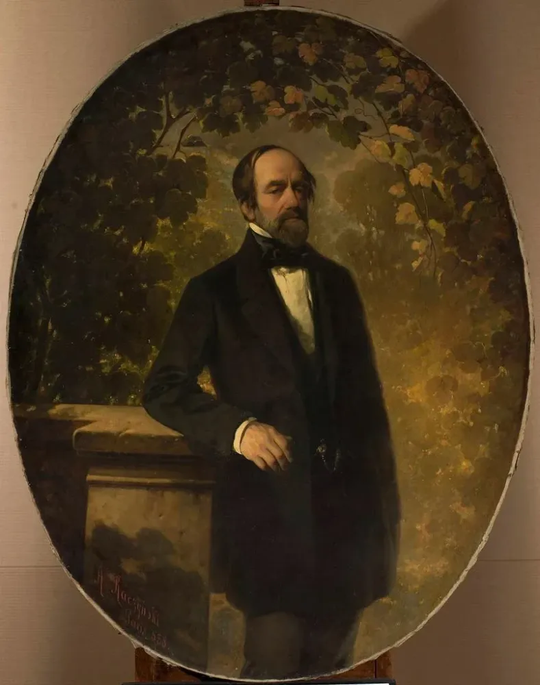 Gemälde Portrait de Bohdan Zaleski - Aleksander Raczyński | Kunstdruck