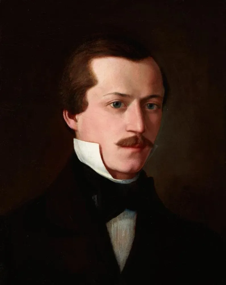 Gemälde Portrait d'Adolf Poller - Andrzej Bronisław Grabowski | Kunstdruck
