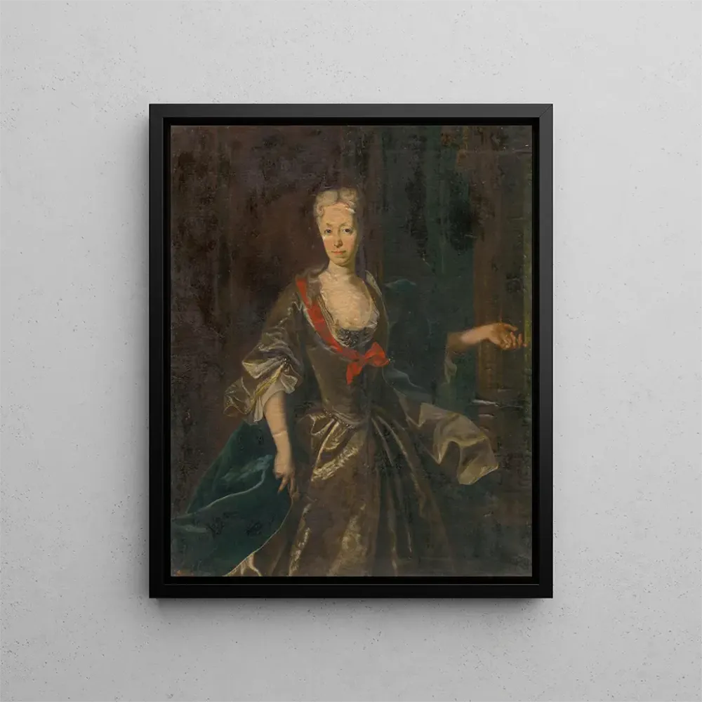 Gemälde Portrait der Erzherzogin - Anonym | Kunstdruck