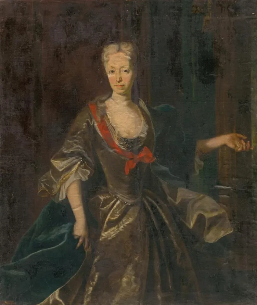 Gemälde Portrait der Erzherzogin - Anonym | Kunstdruck