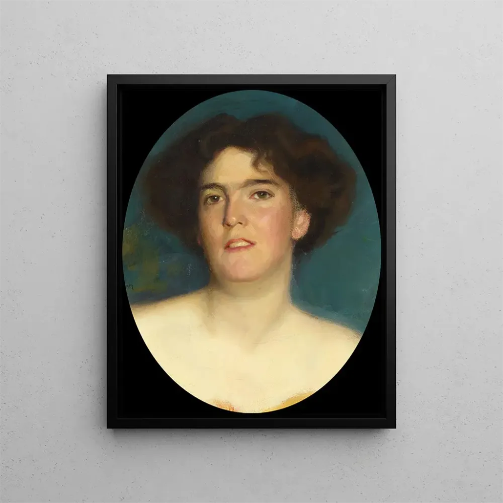 Gemälde Portrait der Opernsängerin Signe Rappe Welden - Bernhard Störmann | Kunstdruck