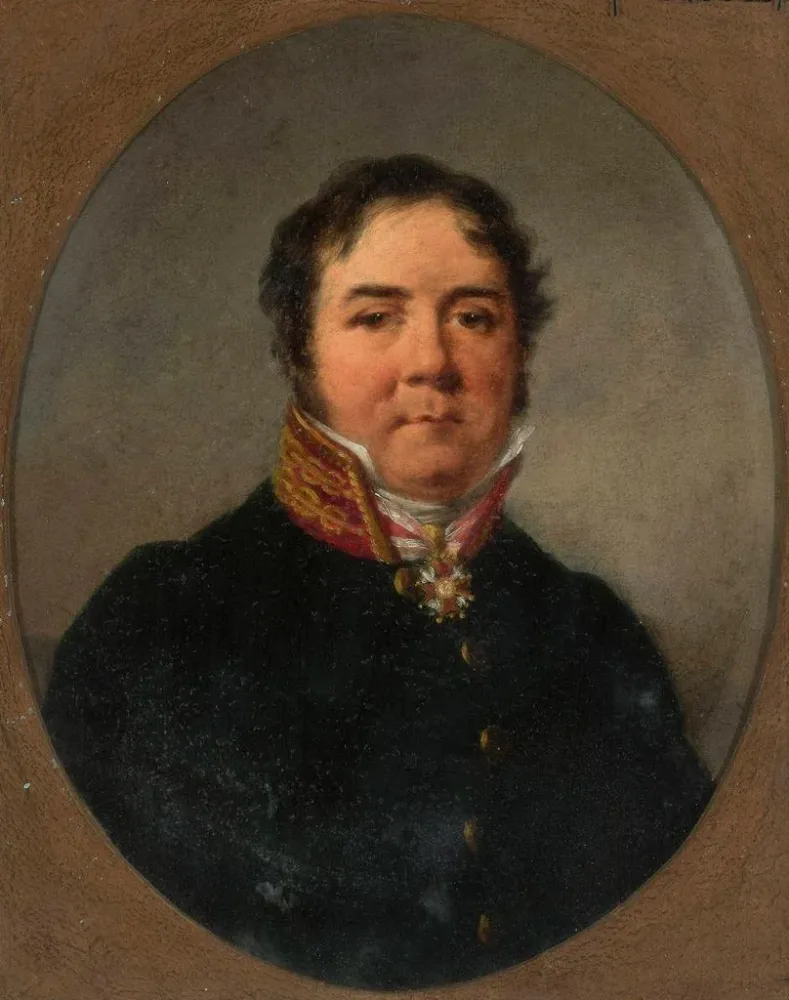 Gemälde Portrait des Antoni Erazm Makarowicz - Aleksander Ludwik Molinari | Kunstdruck