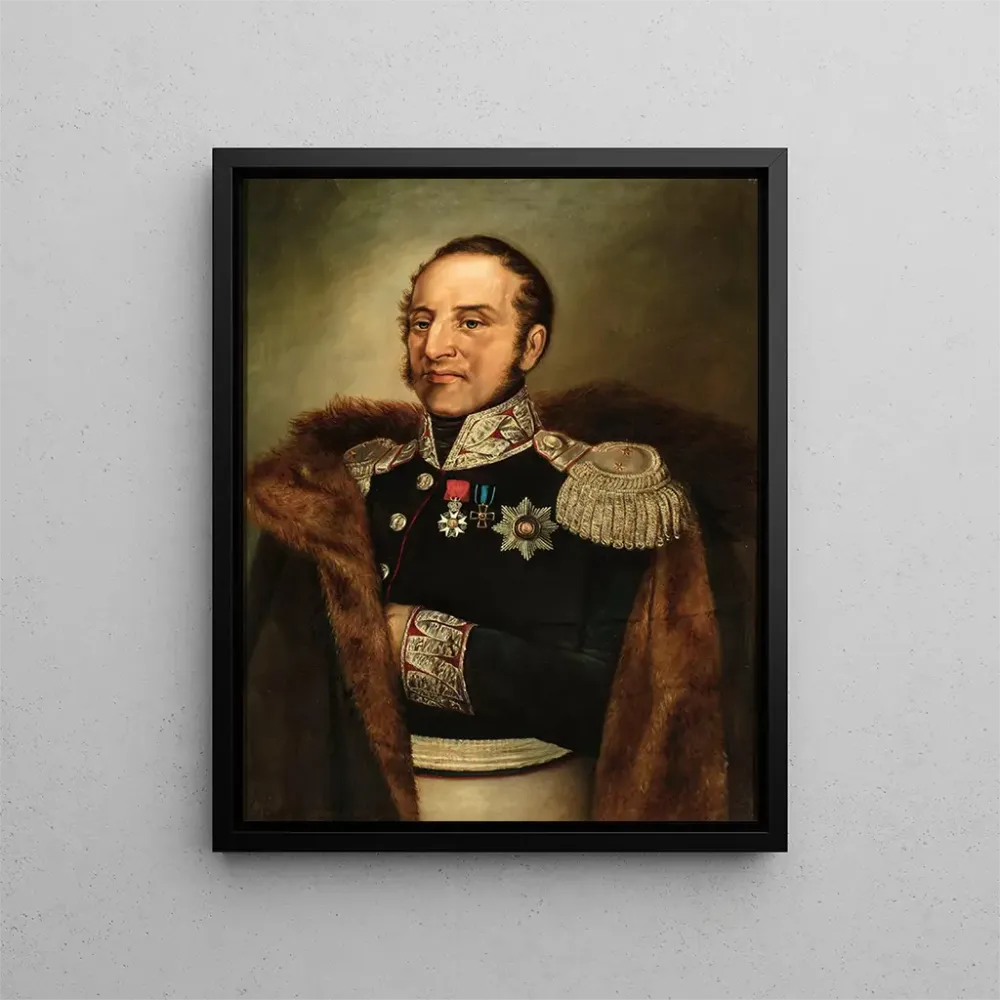 Gemälde Portrait des Generals Tadeusz Tyszkiewicz - Anonym | Kunstdruck