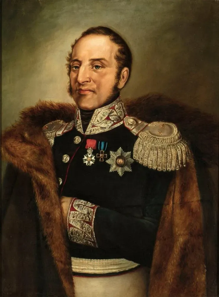 Gemälde Portrait des Generals Tadeusz Tyszkiewicz - Anonym | Kunstdruck