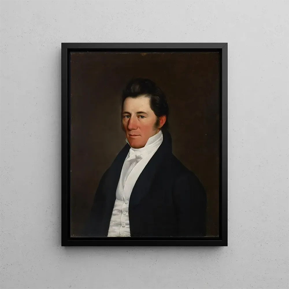 Gemälde Portrait des Dr. John H. Sanders - Alexander Bradford | Kunstdruck