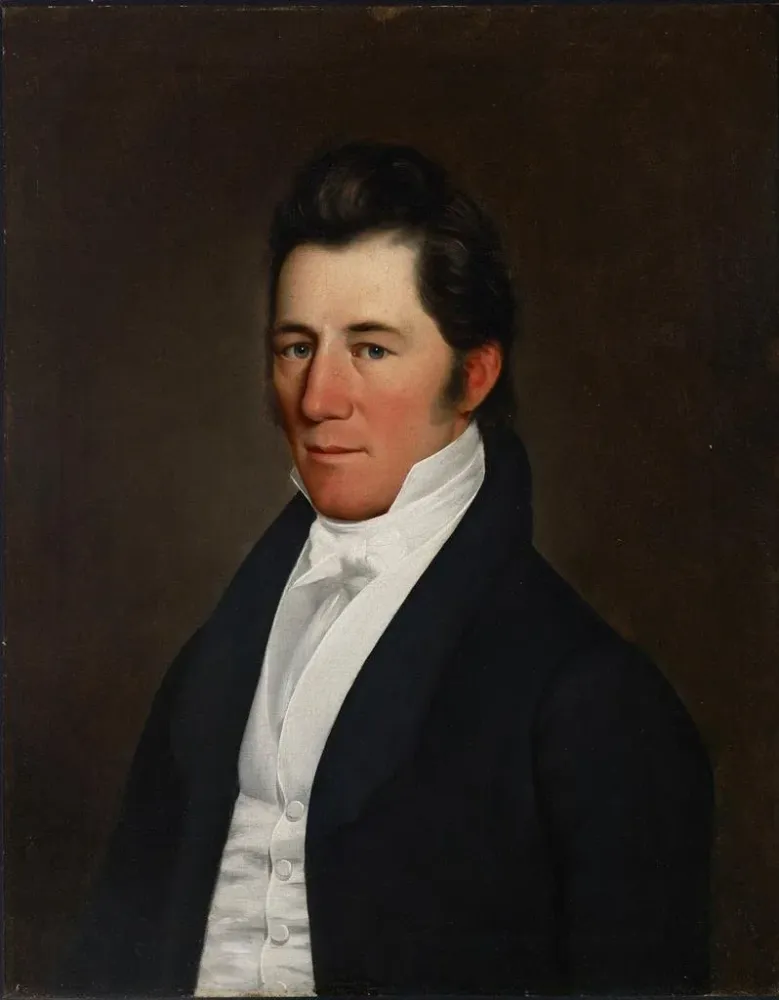 Gemälde Portrait des Dr. John H. Sanders - Alexander Bradford | Kunstdruck