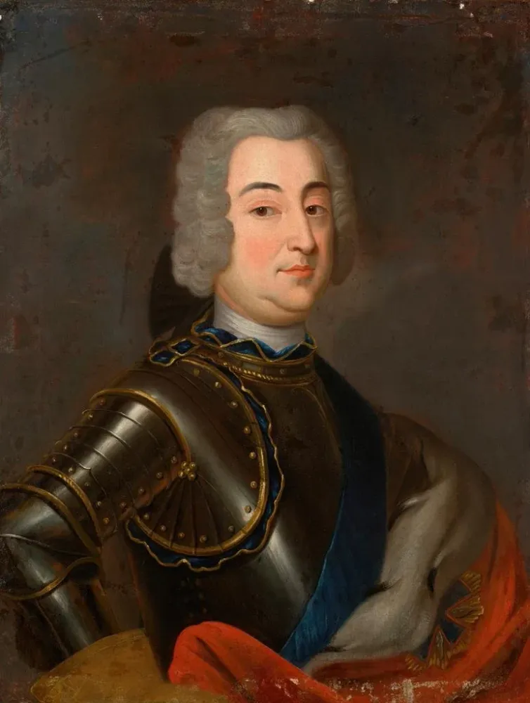 Gemälde Portrait des Prinzen Auguste Alexander Czartoryski 1697-1782 - Anonym | Kunstdruck