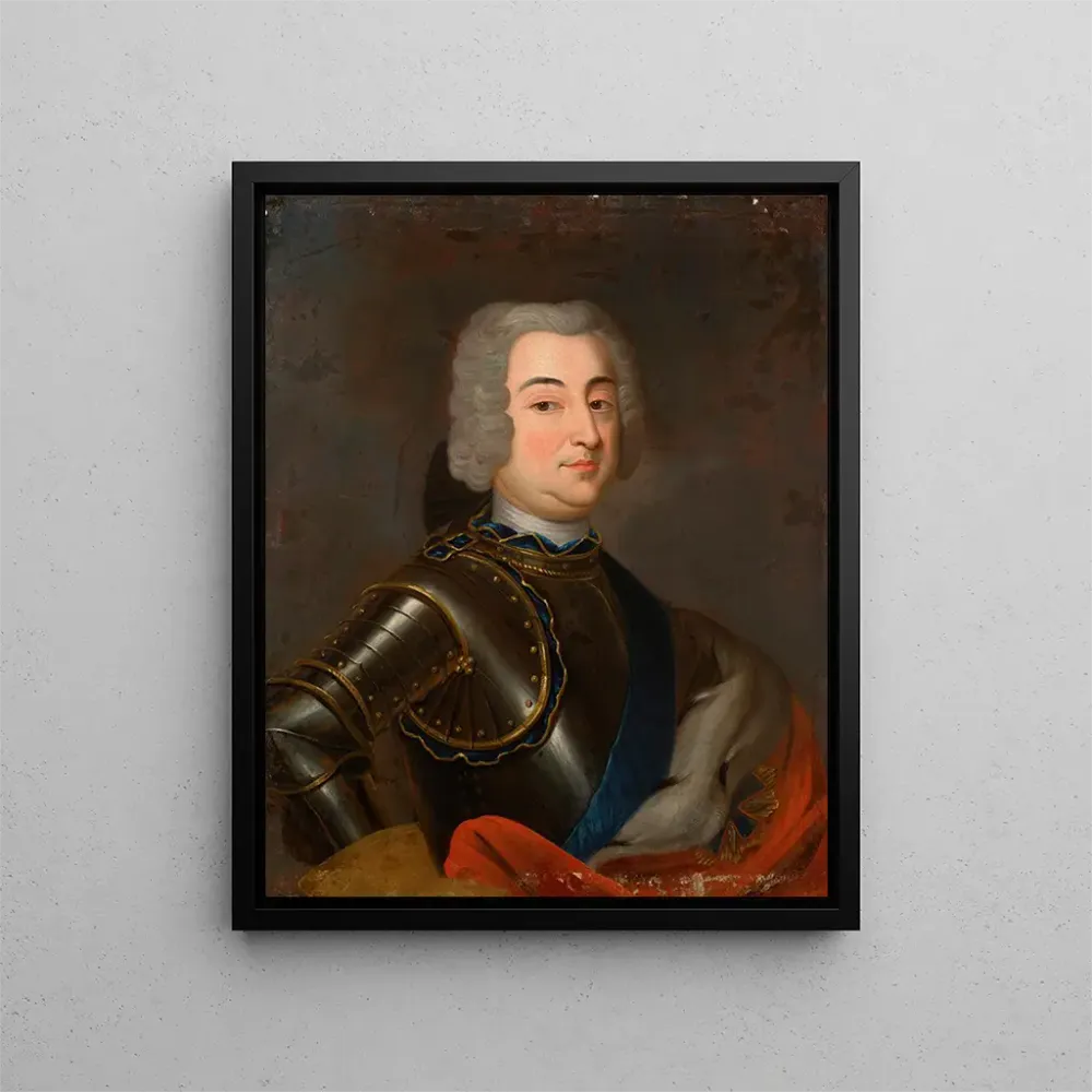 Gemälde Portrait des Prinzen Auguste Alexander Czartoryski 1697-1782 - Anonym | Kunstdruck