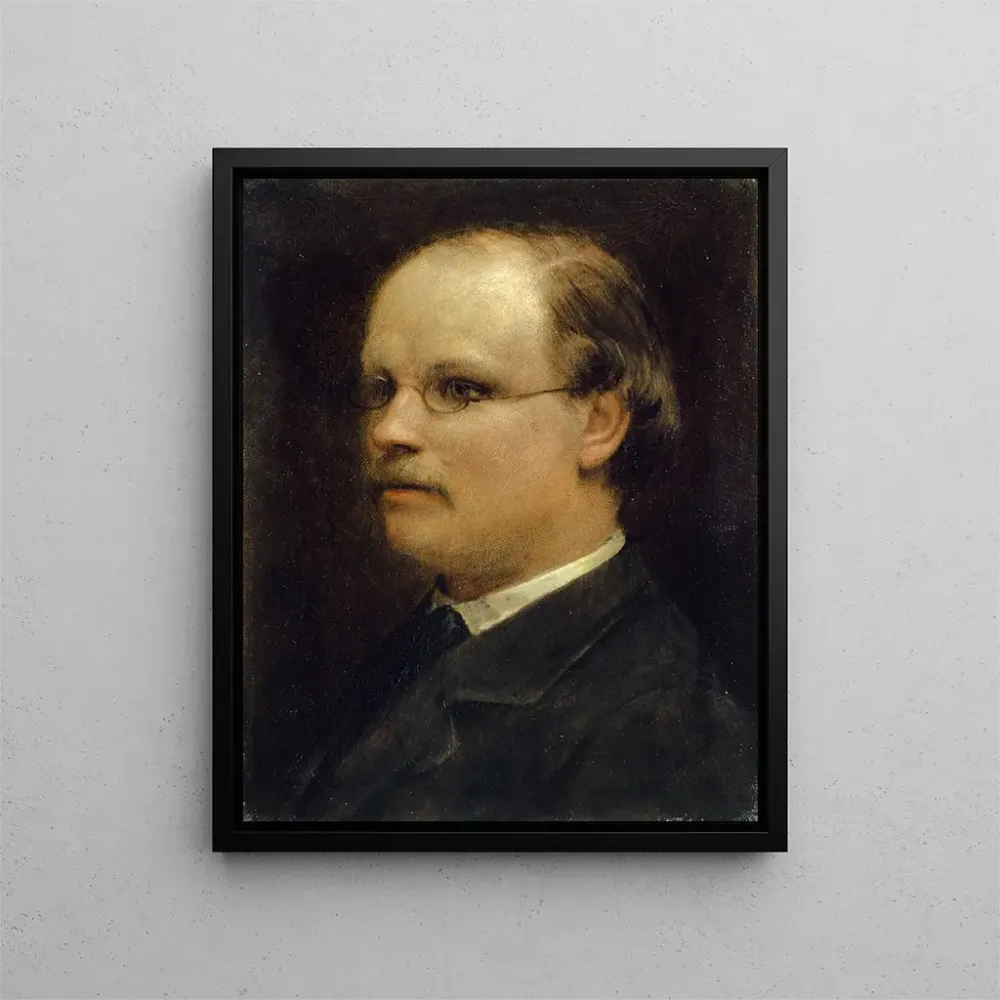 Gemälde Portrait des Professors Fritz Burckhardt-Brenner - Arnold Böcklin | Kunstdruck